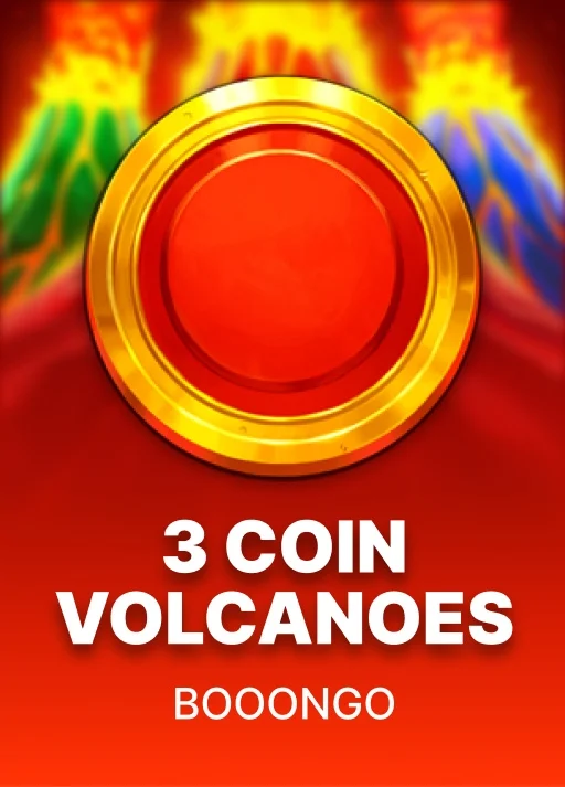 3 Coin Volcanoes by Booongo
